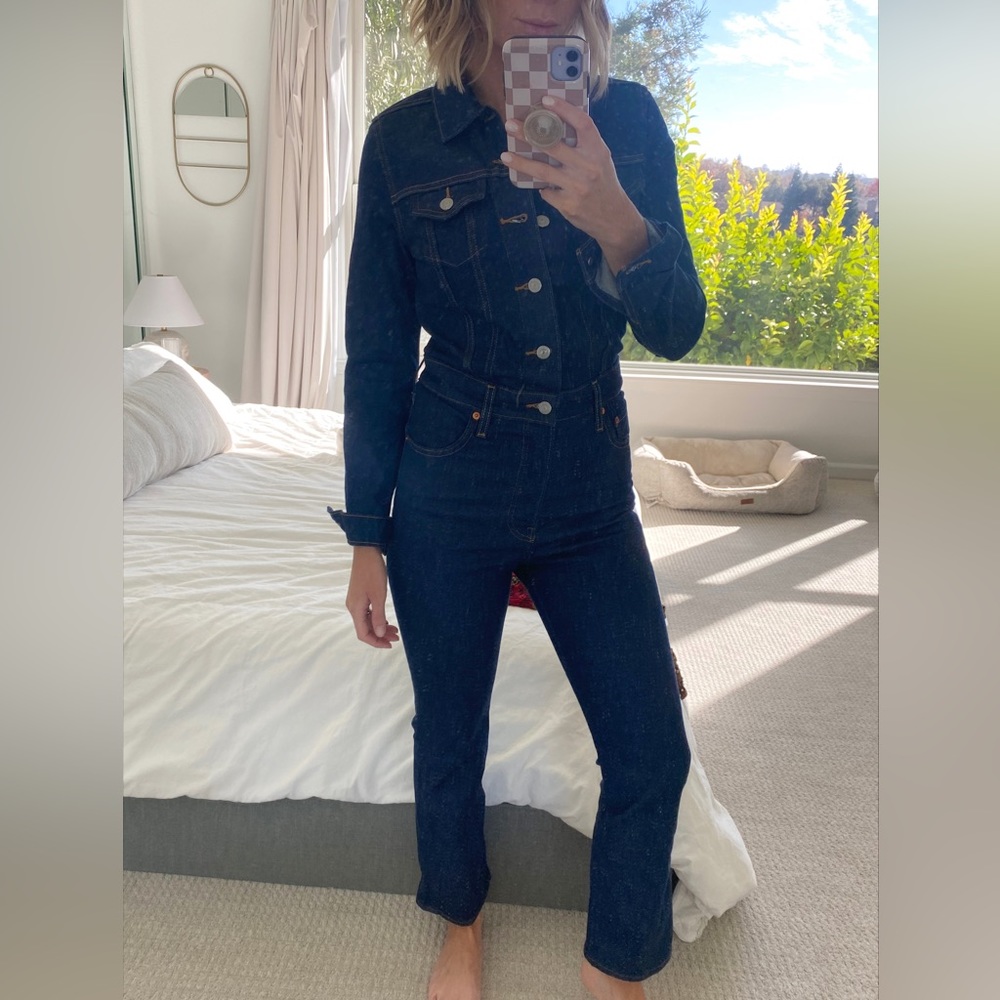 NWT Levi’s cropped jumpsuit